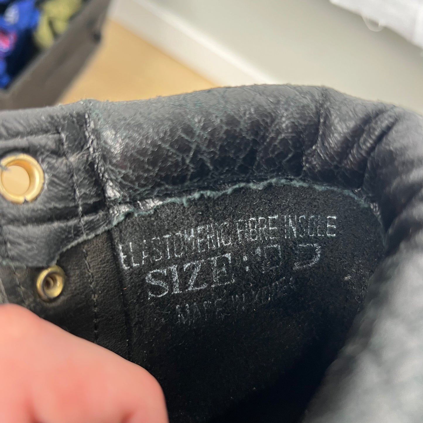 80s 'The Gorilla Shoe' Black Logger Boots- M's 10, W's 11.5