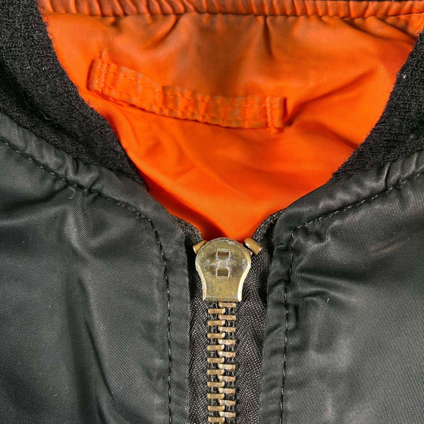 70s US Army MA-1 Bomber Jacket- XL