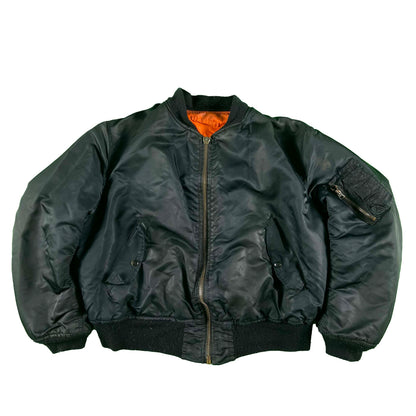 70s US Army MA-1 Bomber Jacket- XL