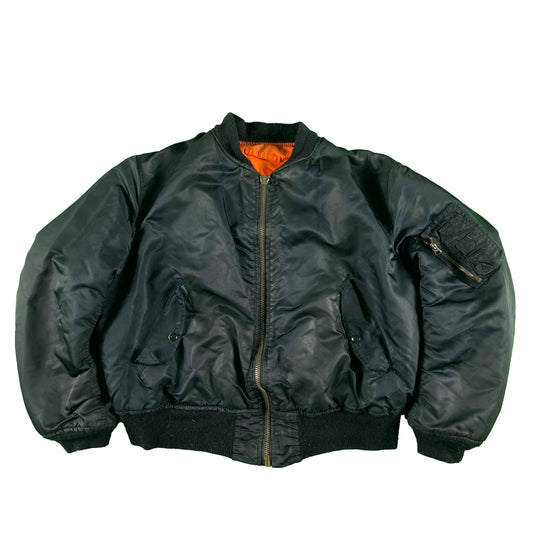 70s US Army MA-1 Bomber Jacket- XL