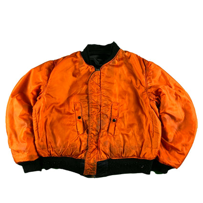 70s US Army MA-1 Bomber Jacket- XL