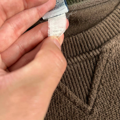 00s Gap Brown Terry Cloth Cozy Top- L