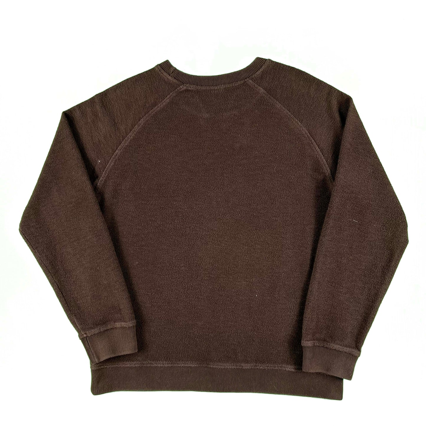 00s Gap Brown Terry Cloth Cozy Top- L