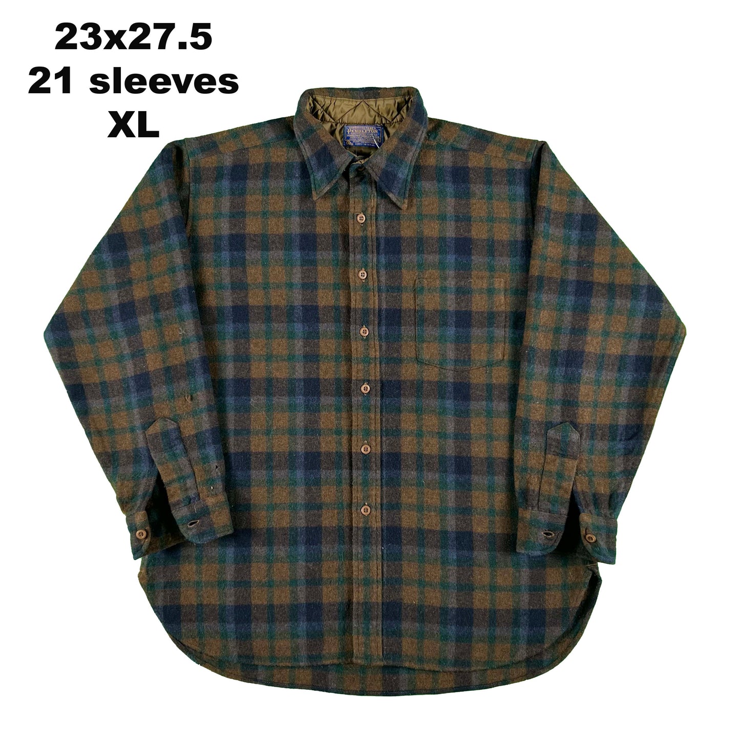 70s/80s Pendleton Wool Plaid Flannel Shirts- SELECT SHIRT