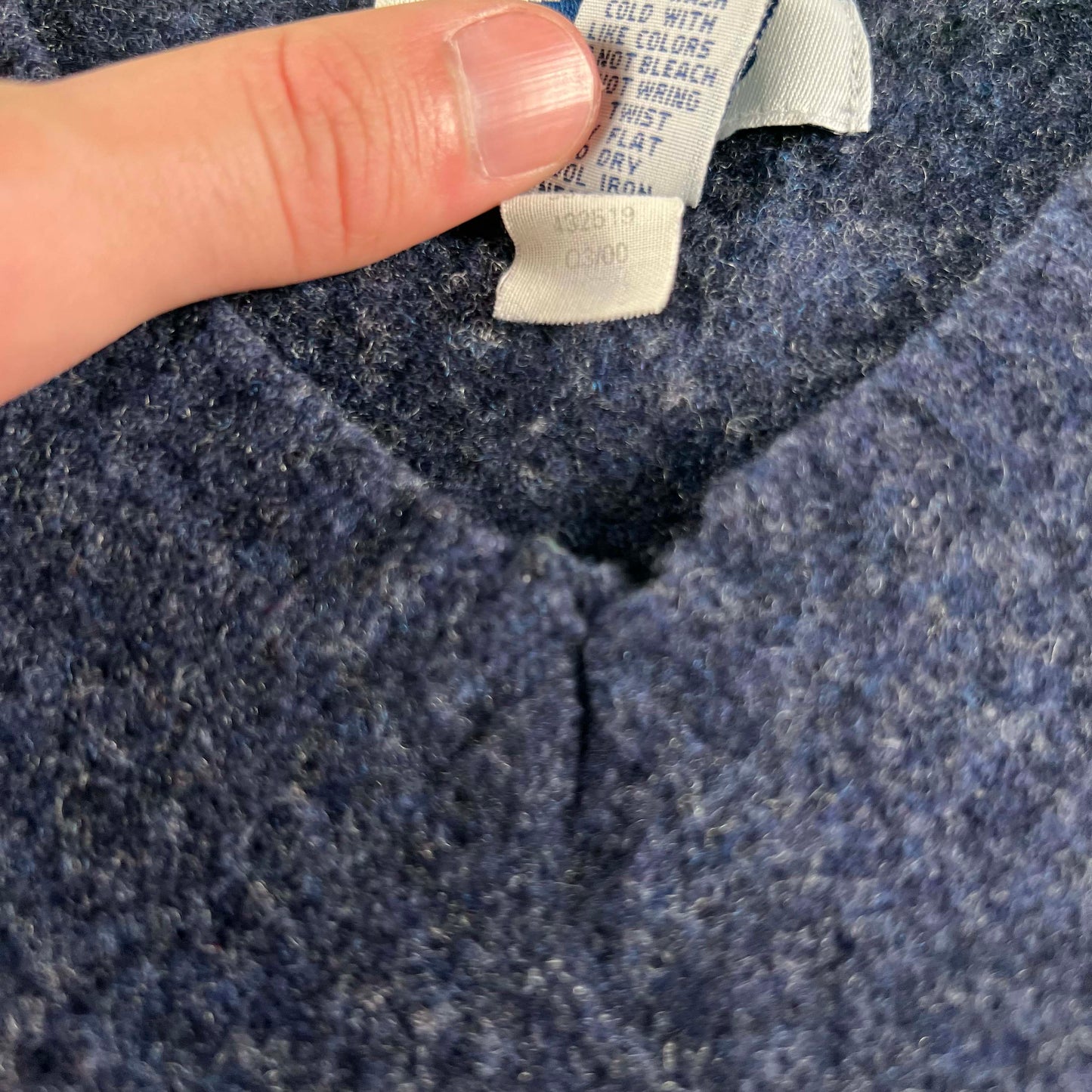 2000 Old Navy Striped Lambswool Sweater- S