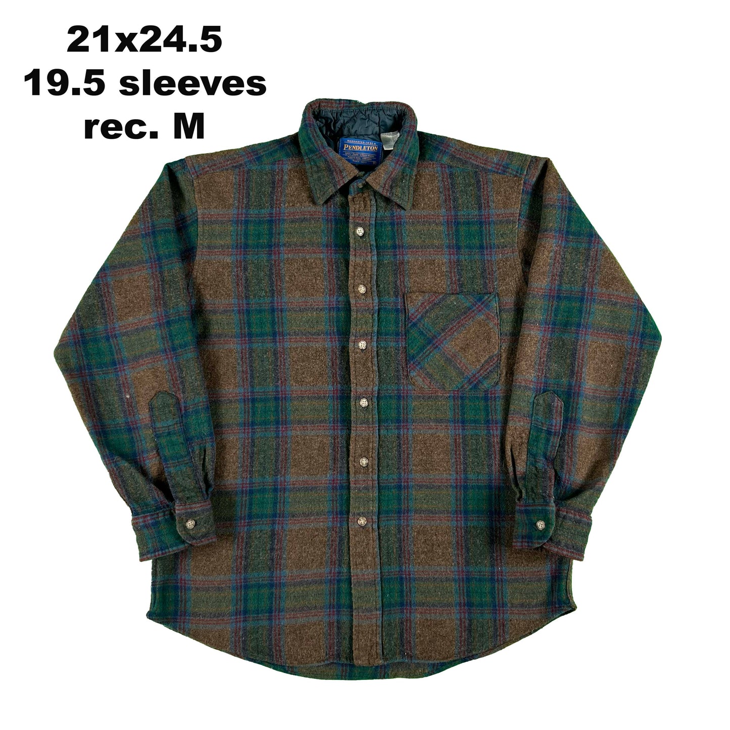 70s/80s Pendleton Wool Plaid Flannel Shirts- SELECT SHIRT