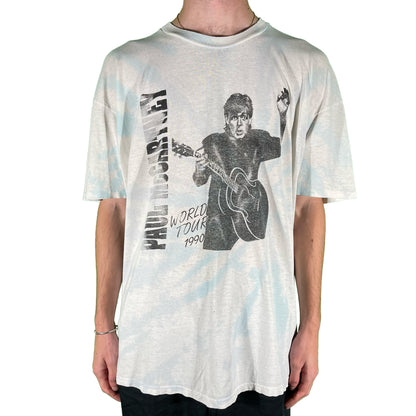 90s Tie Dye Paul McCartney World Tour Tee- XL