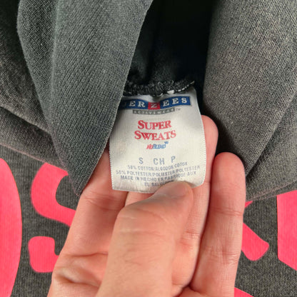 00s Super Sun Faded Black Osprey Soccer Hoodie- S