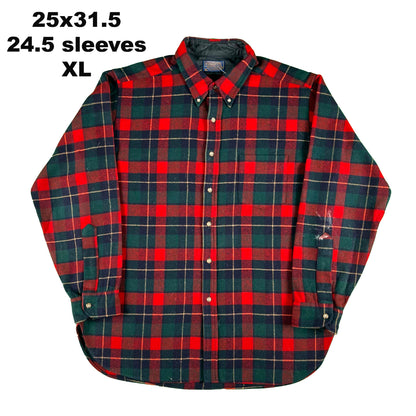 70s/80s Pendleton Wool Plaid Flannel Shirts- SELECT SHIRT