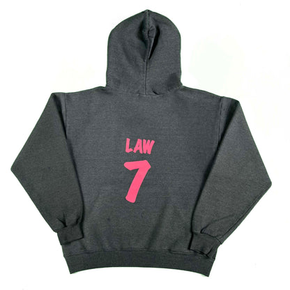 00s Super Sun Faded Black Osprey Soccer Hoodie- S