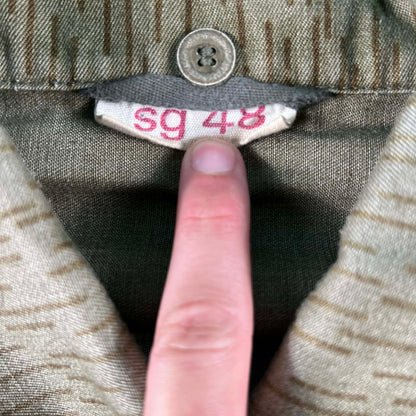 60s/70s East German Raindrop Camo Jacket- L
