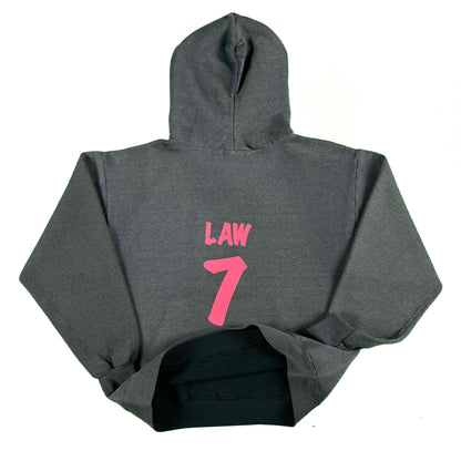 00s Super Sun Faded Black Osprey Soccer Hoodie- S