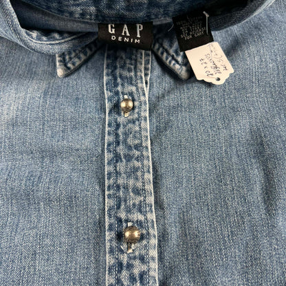 Vintage Gap 100% Cotton Button Up Shirts- SELECT SHIRT