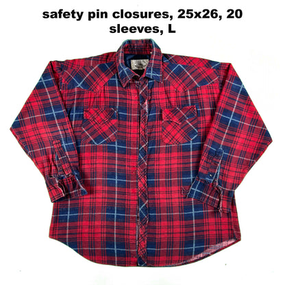 Vintage 100% Cotton Printed Flannel Shirts- SELECT SHIRT