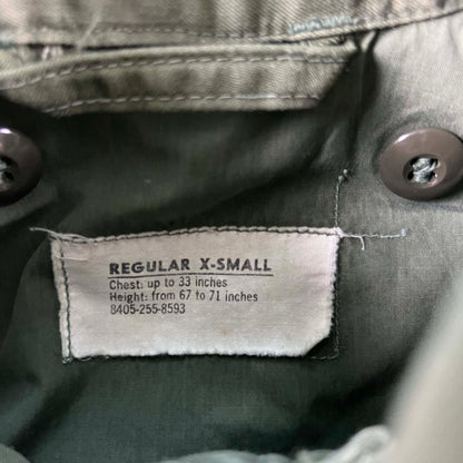 60s U.S. Army M65 Field Jacket- XS