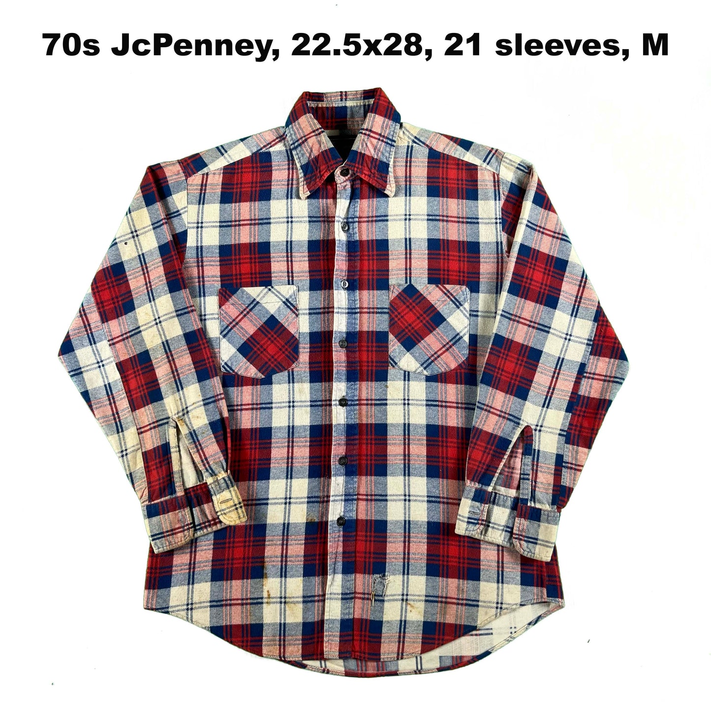 Vintage 100% Cotton Printed Flannel Shirts- SELECT SHIRT