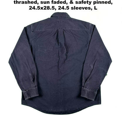 Vintage Lands' End 100% Cotton Button Up Shirts- SELECT SHIRT