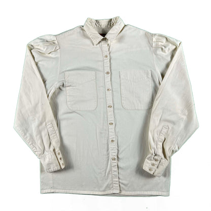 80s Banana Republic Long Pocket Chinstrap Shirt- M