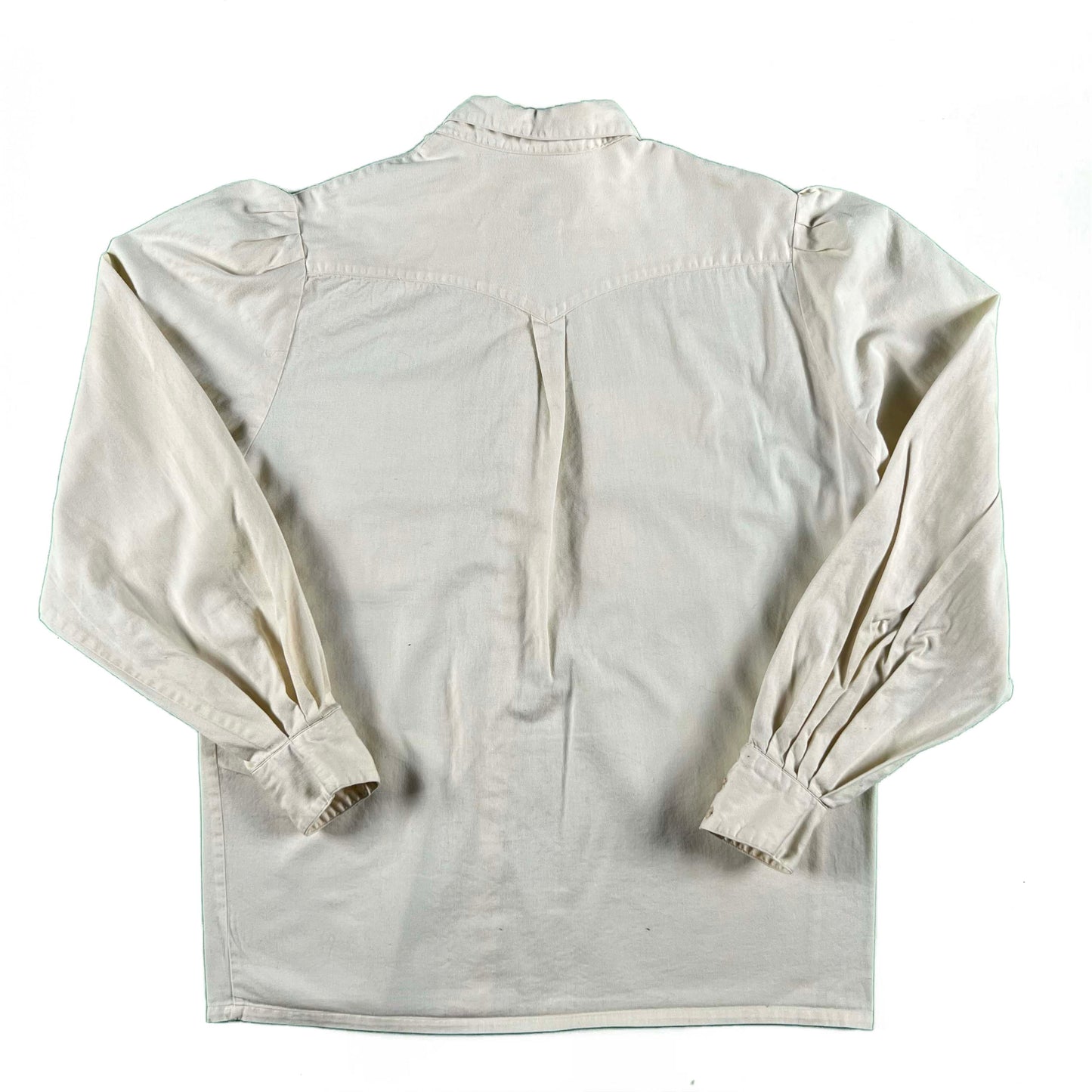 80s Banana Republic Long Pocket Chinstrap Shirt- M