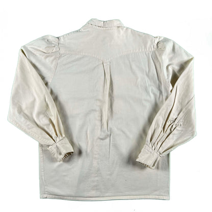 80s Banana Republic Long Pocket Chinstrap Shirt- M