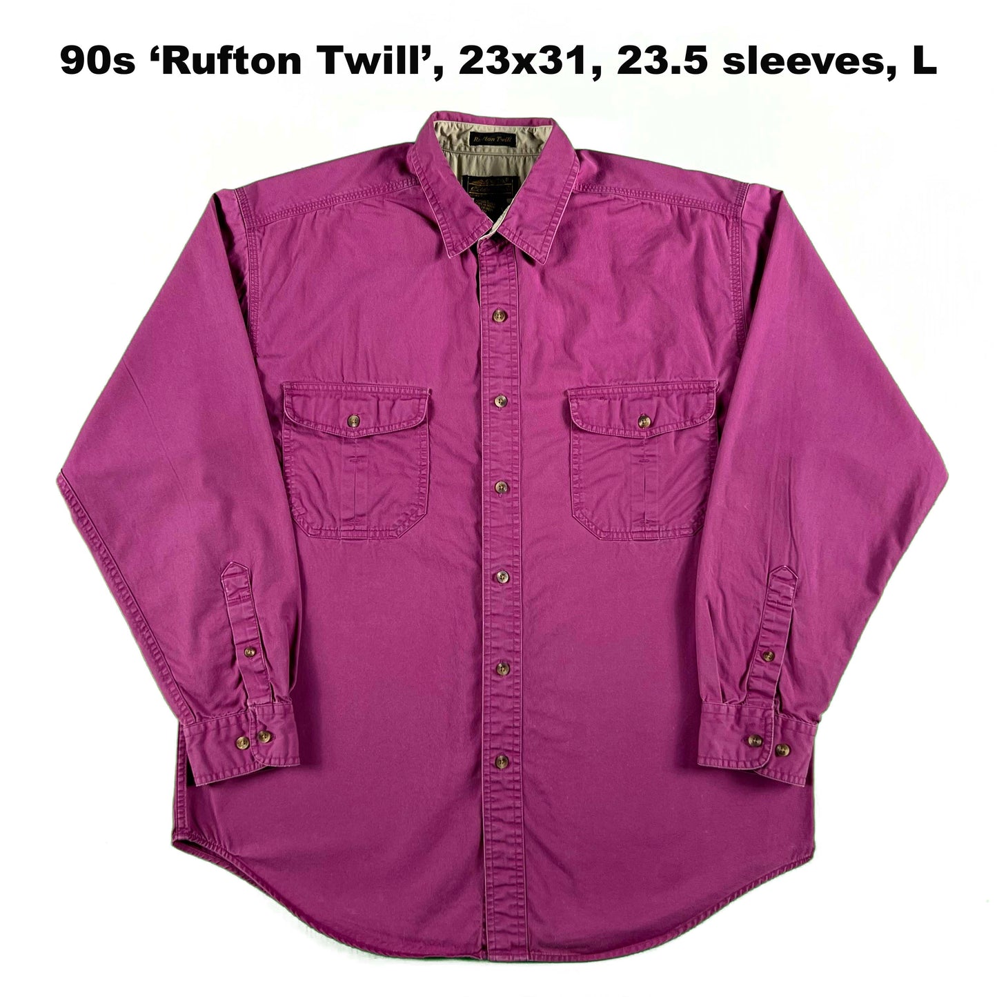 Vintage Eddie Bauer 100% Cotton Button Up Shirts- SELECT SHIRT