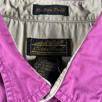 Vintage Eddie Bauer 100% Cotton 'Rufton Twill' Shirts- SELECT SHIRT
