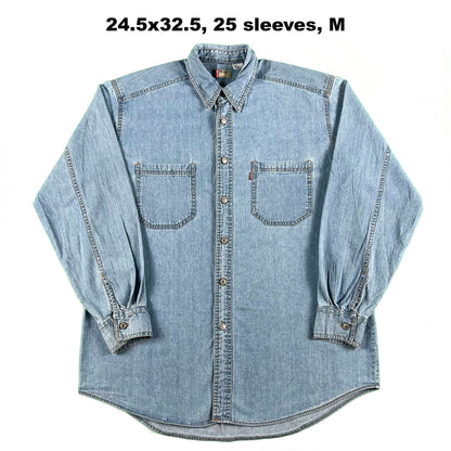 90s/Y2K Levi's 100% Cotton Over Shirts- SELECT SHIRT