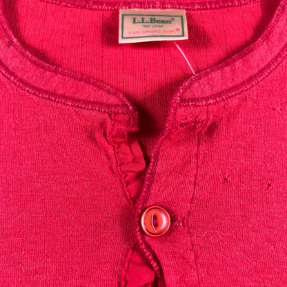 80s/90s L.L. Bean 'River Driver's Shirt' Henley Thermals- SELECT SHIRT