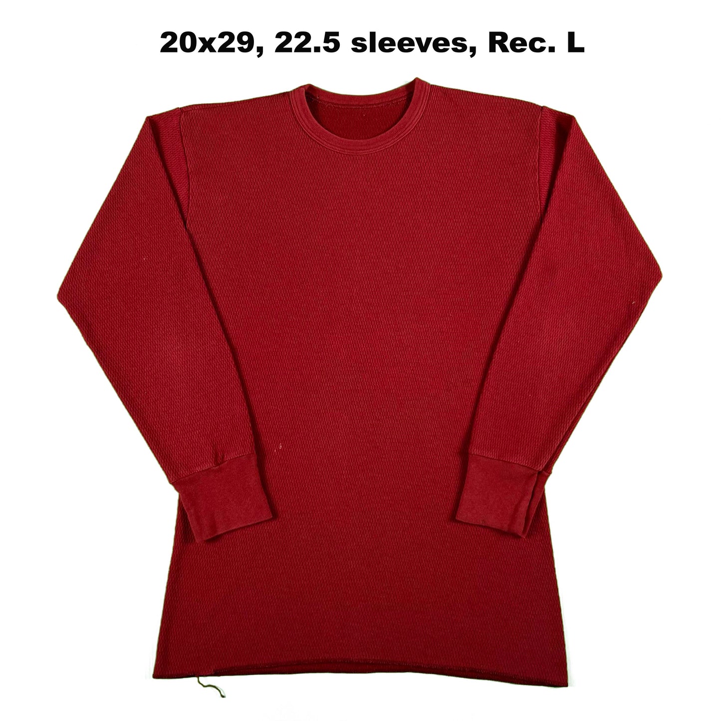 Vintage Various Colored Waffle Knit Thermals- SELECT SHIRT