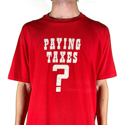 80s Tax Fraud Tee- L