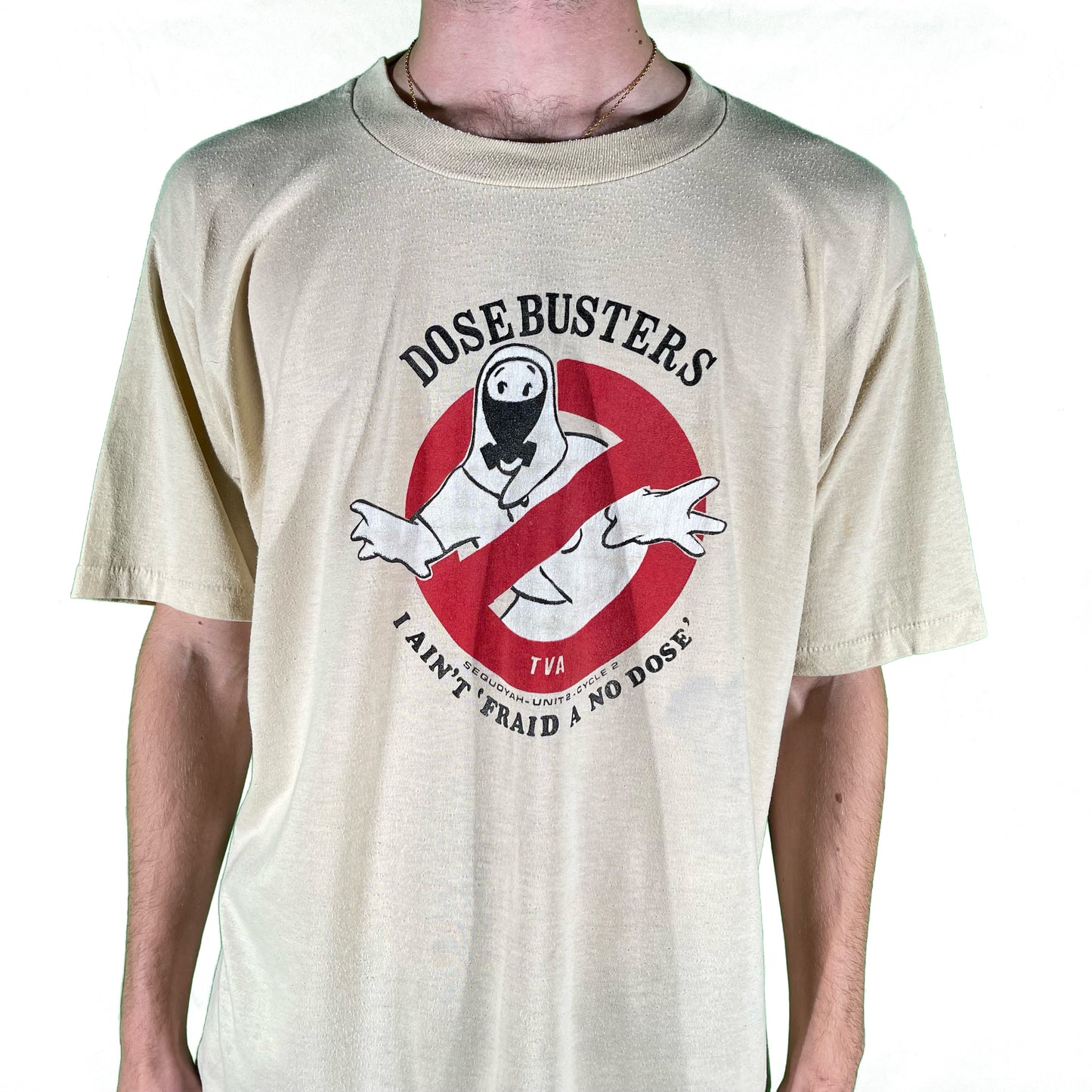 80s 'Dosebusters' Nuclear Tee- L