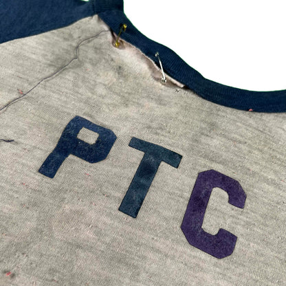 80s Funky Frat Raglan Tee- S