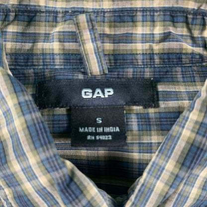 2002 Gap Plaid Cotton Shirt- S