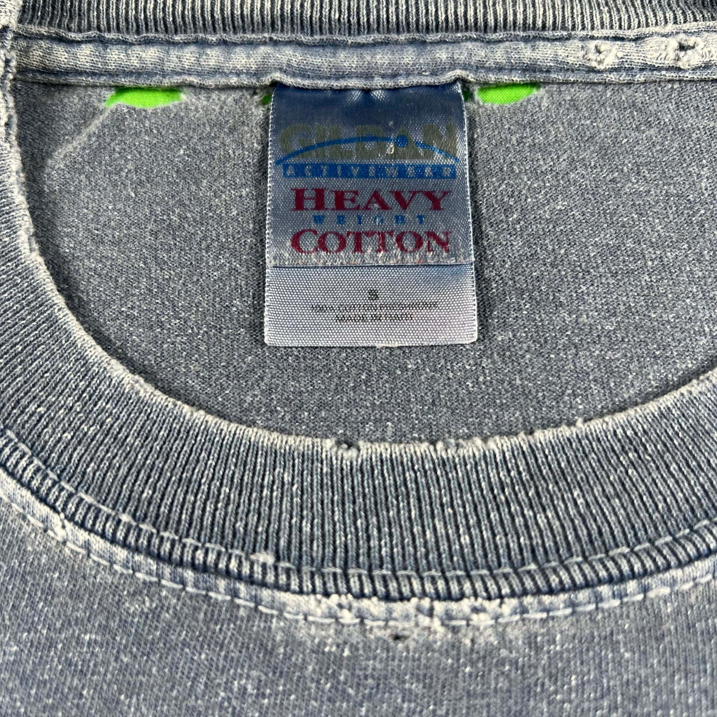 00s Perfectly Worn Dungeness Crab Lager Long Sleeve Tee- S