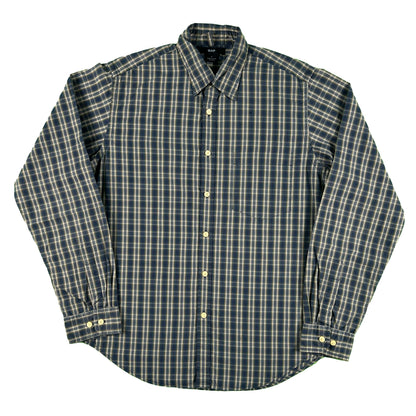 2002 Gap Plaid Cotton Shirt- S