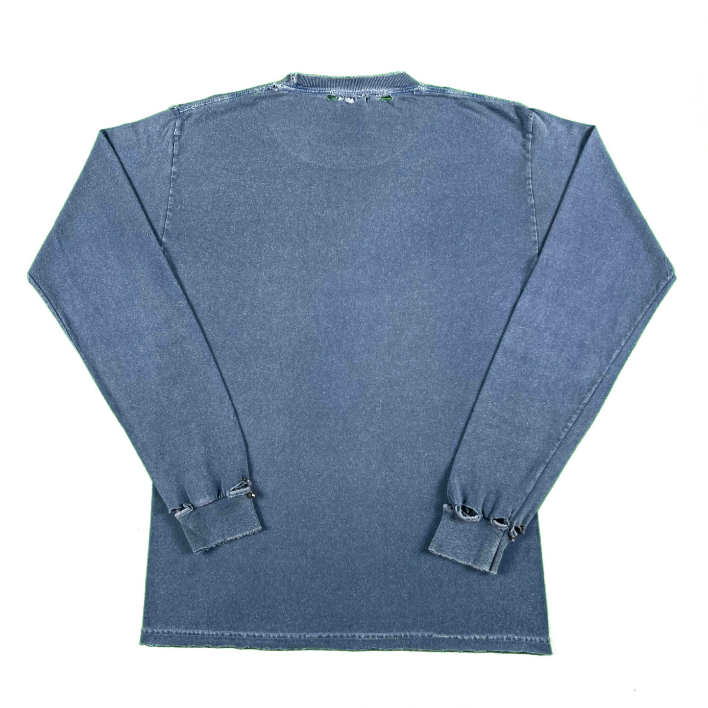 00s Perfectly Worn Dungeness Crab Lager Long Sleeve Tee- S