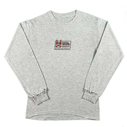 00s Perfectly Worn Oregon State No Squirrels Long Sleeve Tee- S