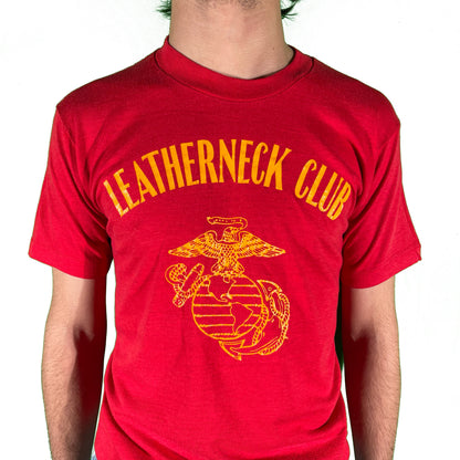 80s USMC Leatherneck Club Tee- S