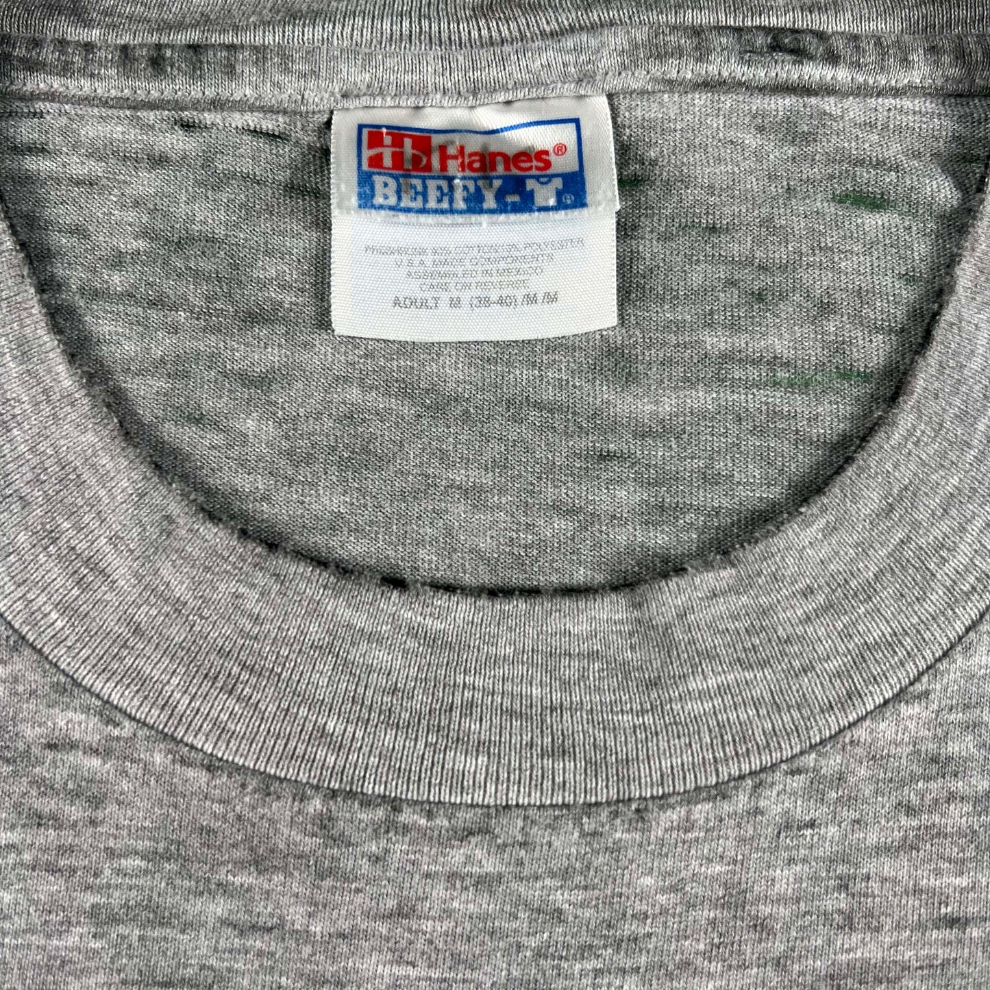 00s Perfectly Worn Threadbare Softball Long Sleeve Tee- M