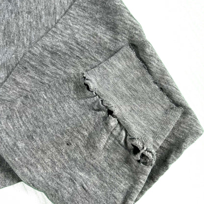 00s Perfectly Worn Threadbare Softball Long Sleeve Tee- M