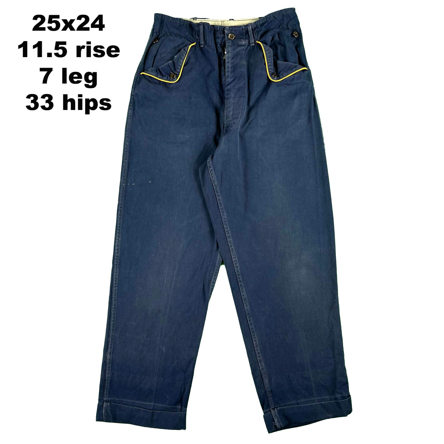 50s Boy Scouts Cotton Uniform Pants- SELECT PAIR