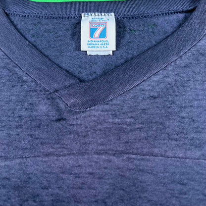 90s Sun Faded & Paper Thin Notre Dame Jersey Tee- M