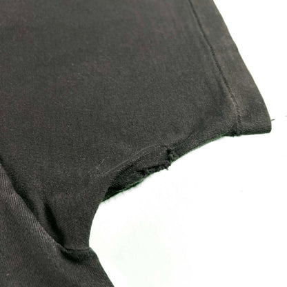 90s Faded Two Tone Black Terminator Stout Tee- L