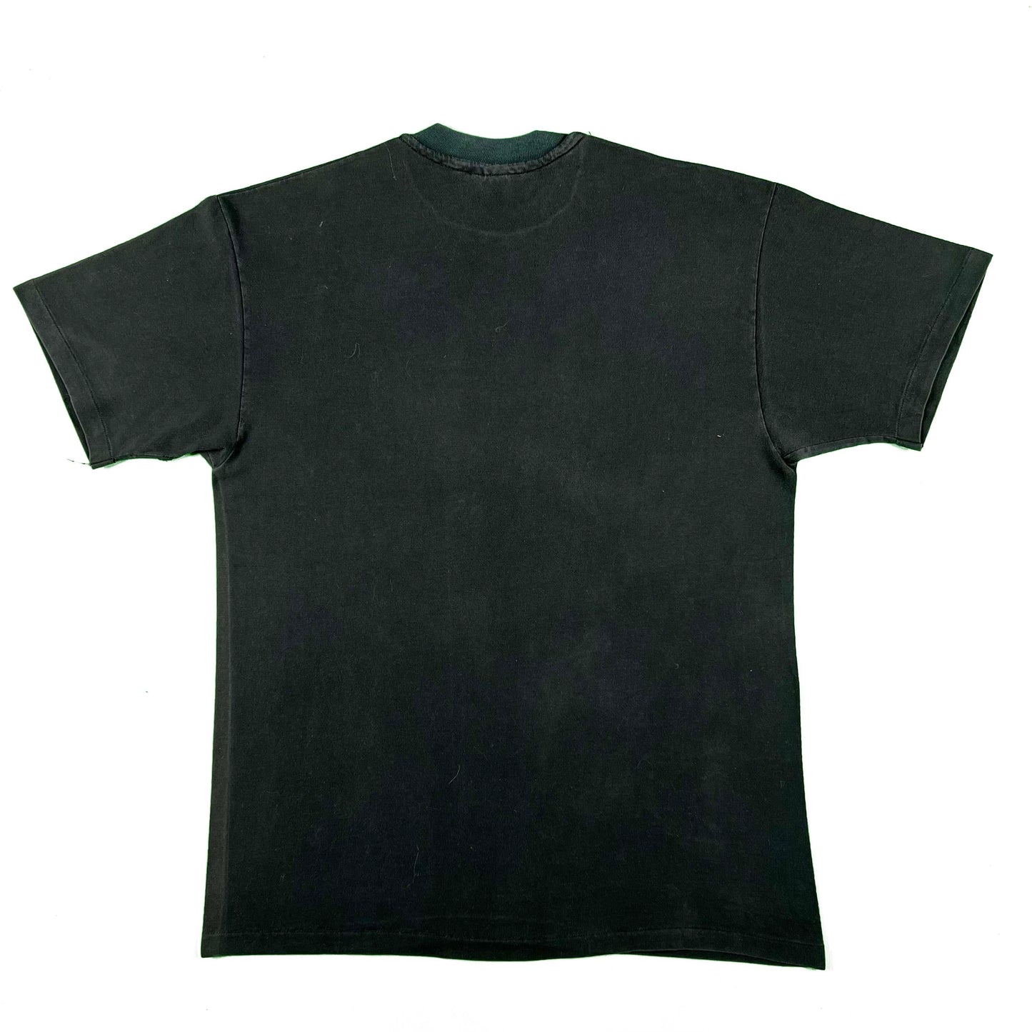 90s Faded Two Tone Black Terminator Stout Tee- L