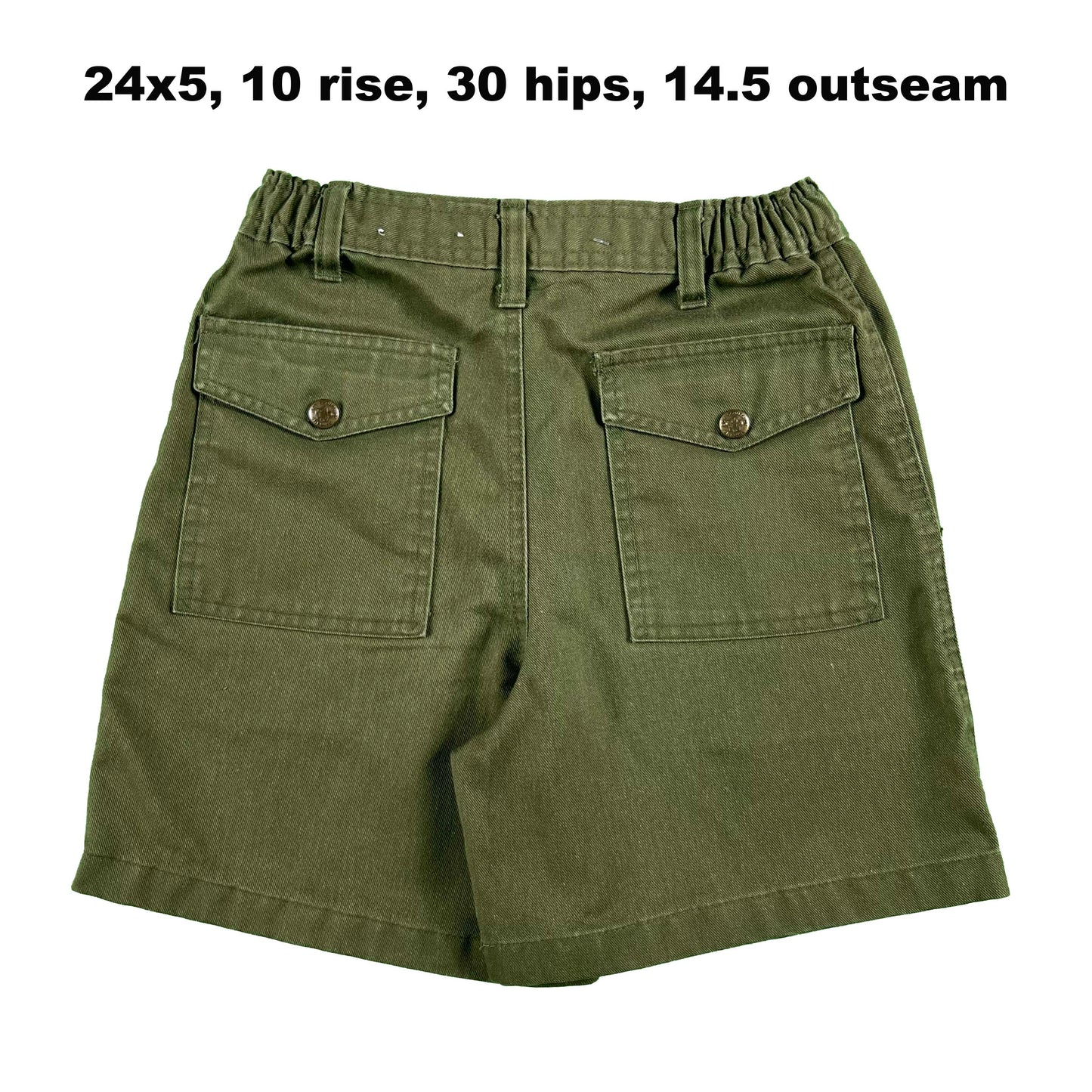 Vintage Boy Scouts Bush Shorts- SELECT PAIR