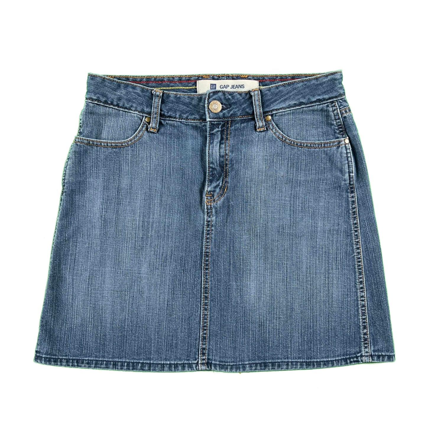 2001 Gap Denim Skirt- 8
