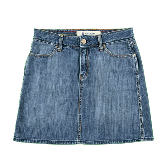 2001 Gap Denim Skirt- 8