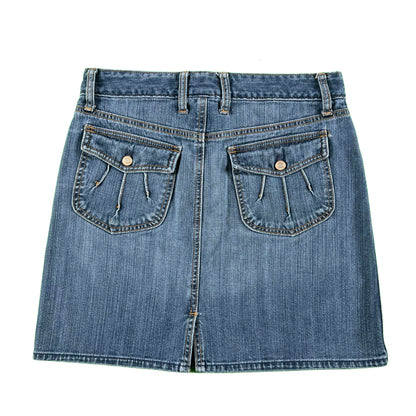 2001 Gap Denim Skirt- 8