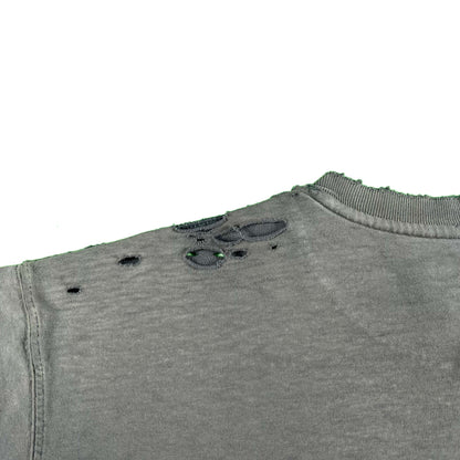 Perfectly Thrashed Carhartt Henley Pocket Tee- M