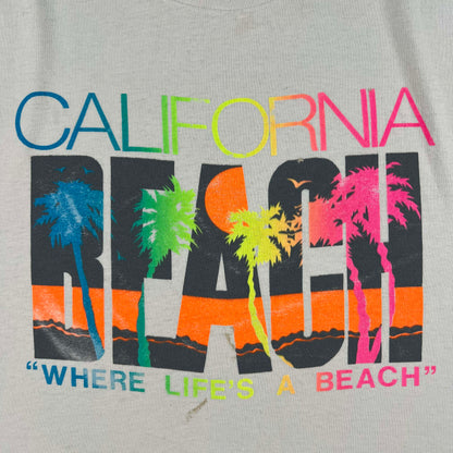 80s/90s "Where Life's A Beach" California & Mexico Tees- SELECT TEE